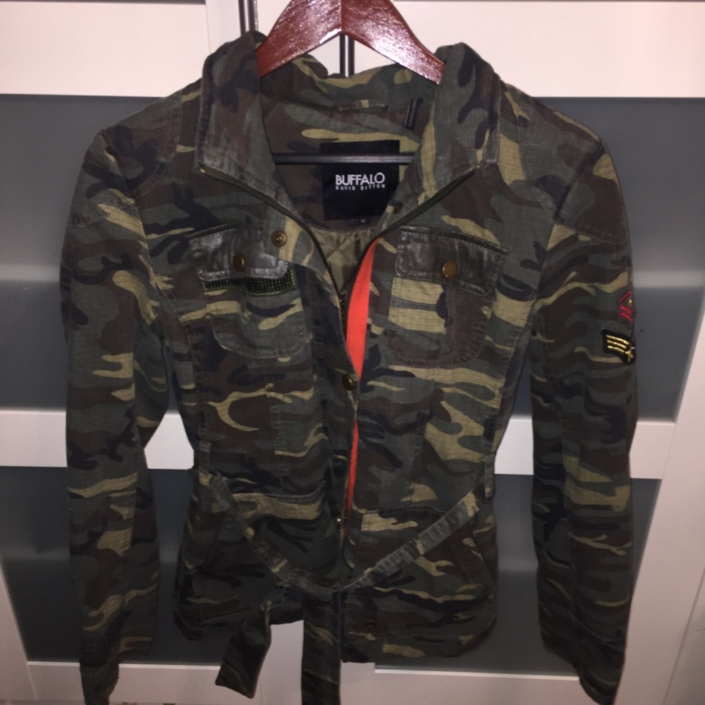 Buffalo David Britton Camo Jacket - Picture 3 of 6